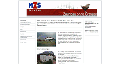 Desktop Screenshot of mzs-24.de