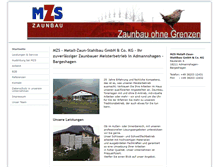 Tablet Screenshot of mzs-24.de